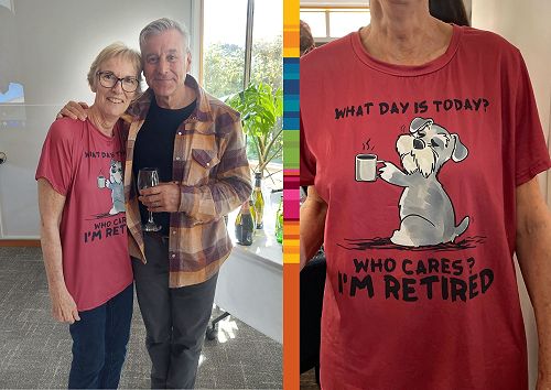 Sally's farewell