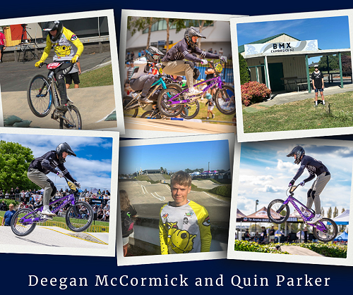 Quin and Deegan Qualify for BMX World Championships