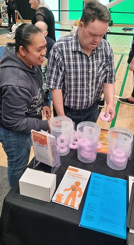 Ian at the Next Steps expo