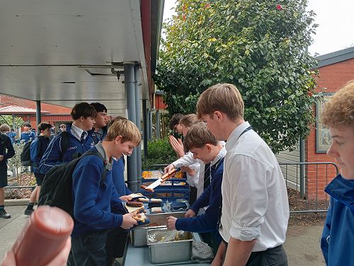 World Vision Sausage Sizzle