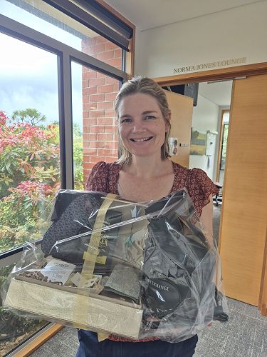Kirsty Wing Raffle Winner