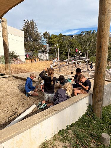 Sandpit fun!