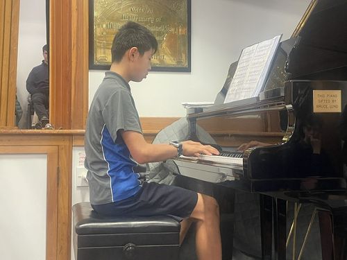 Assembly piano solo