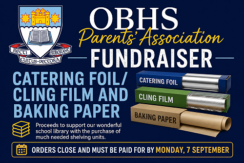Final Days to Order - OBHS Parents' Association Fundraiser