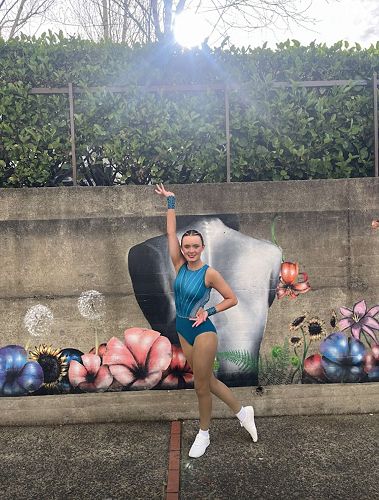 Addison Cope (Queens Aerobics Club) 2nd