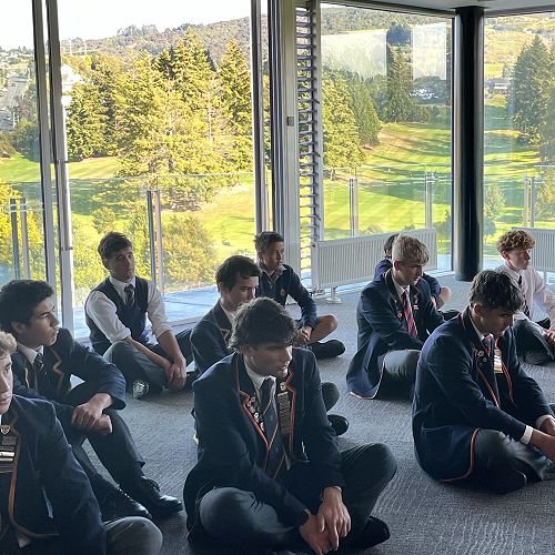 Mihi Whakatau for Ichikawa - Jonny Hunter (Year 13 Te Ao Māori Prefect) speaking on behalf of JMC