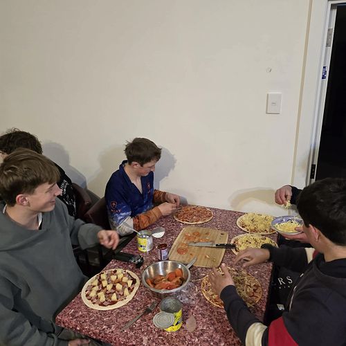 Pizza making competition