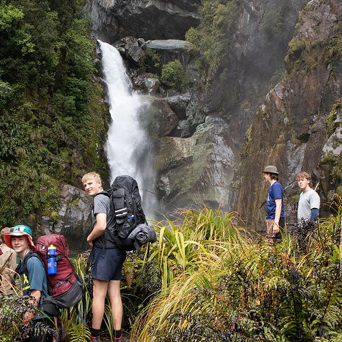 Hidden Falls, Hollyford Valley