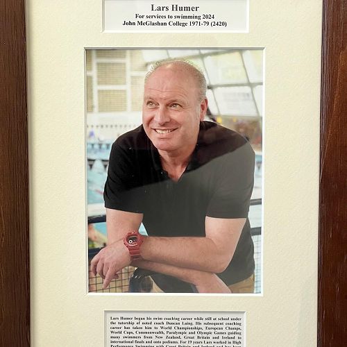 Lars Humer - Old Collegian Display