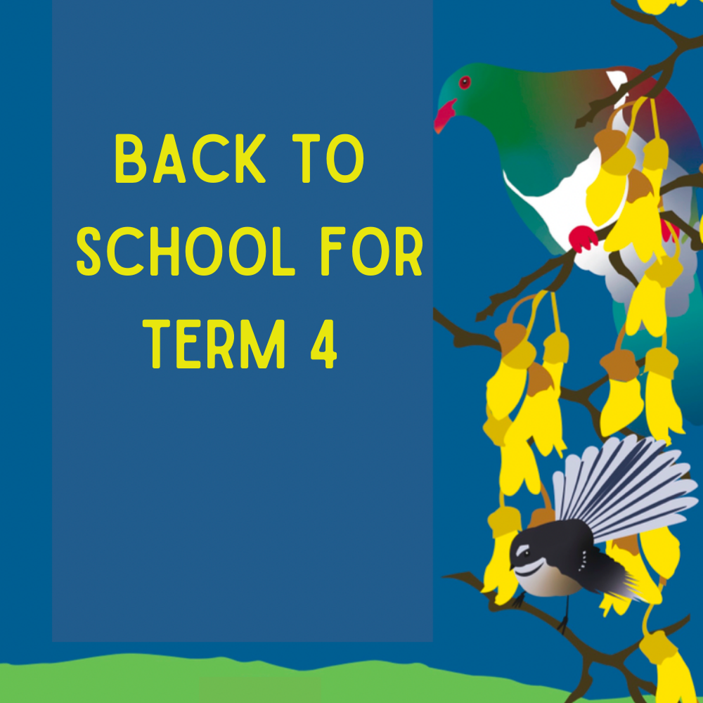 Nau mai hoki mai, welcome to Term 4
