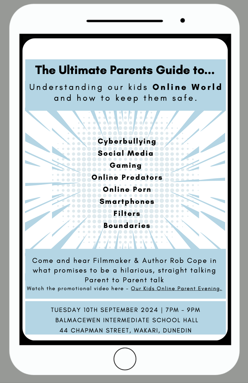 TONIGHT - Parents Cybersafety Evening