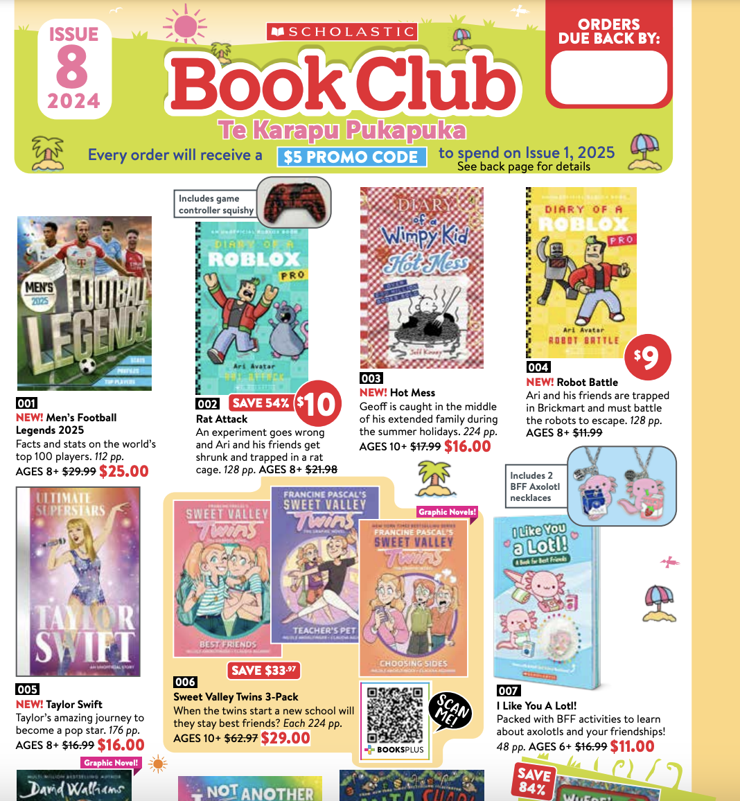 Scholastic Book Club , Issue 8, 2024