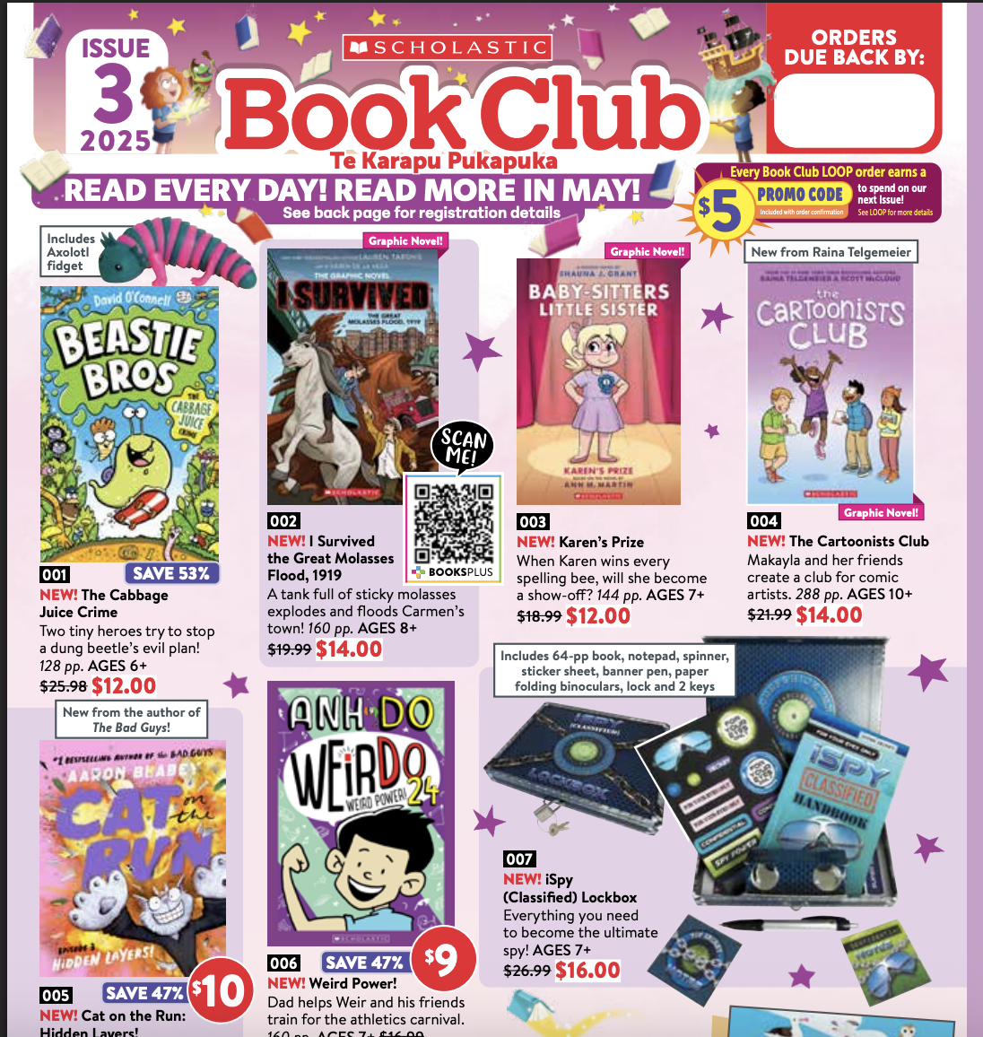 Scholastic Book Club , Issue 3, 2025