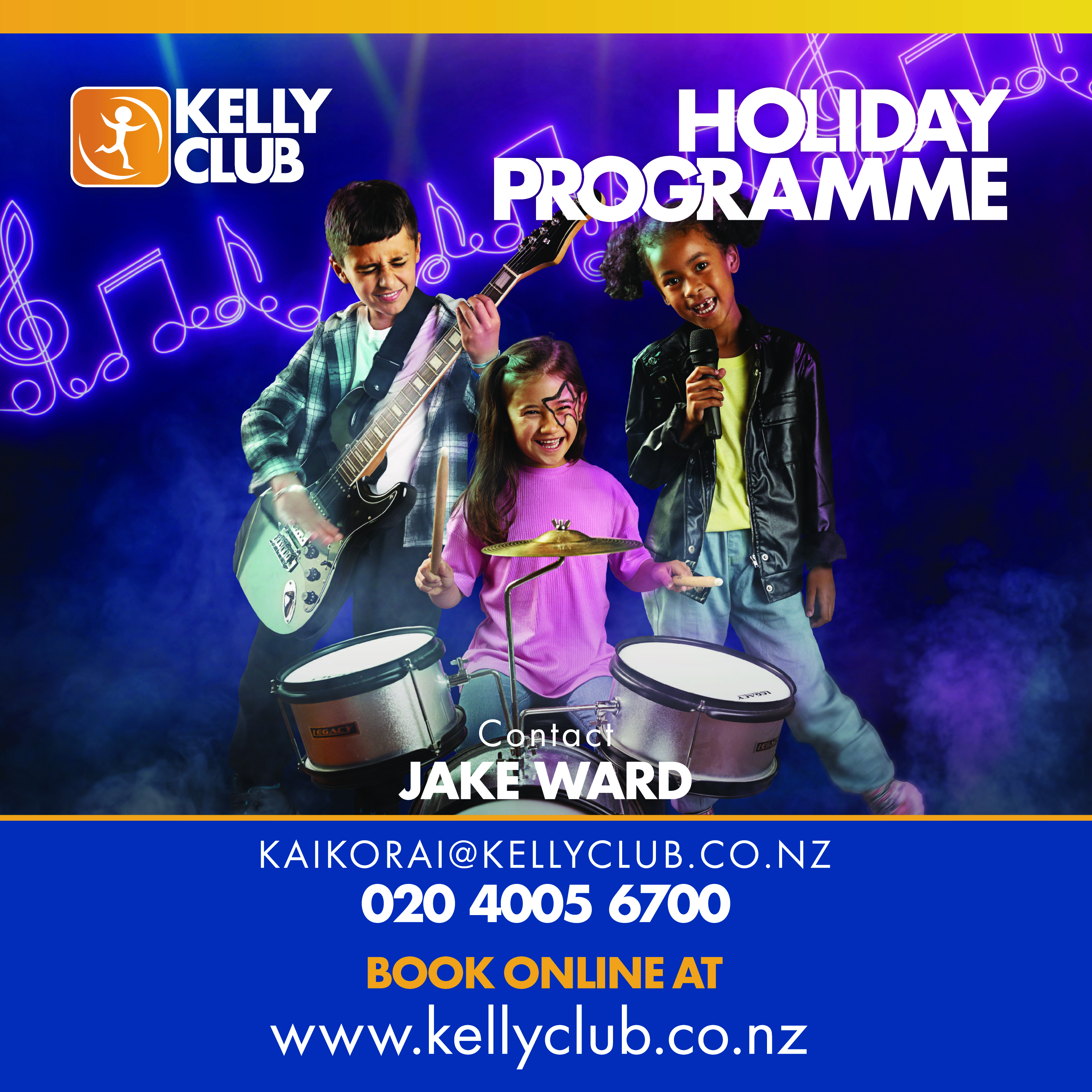 Kelly Club holiday programme
