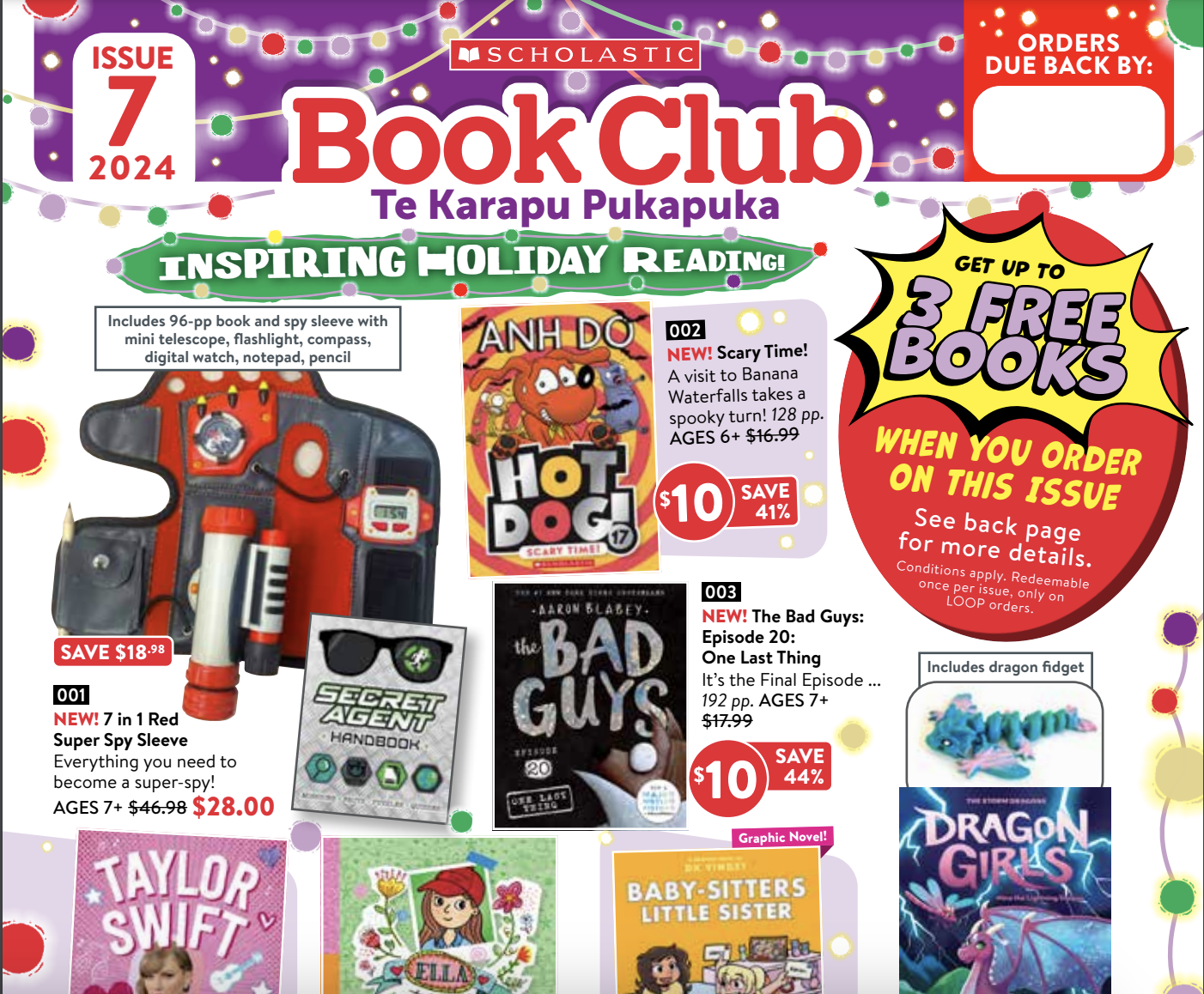 Scholastic Book Club , Issue 7, 2024