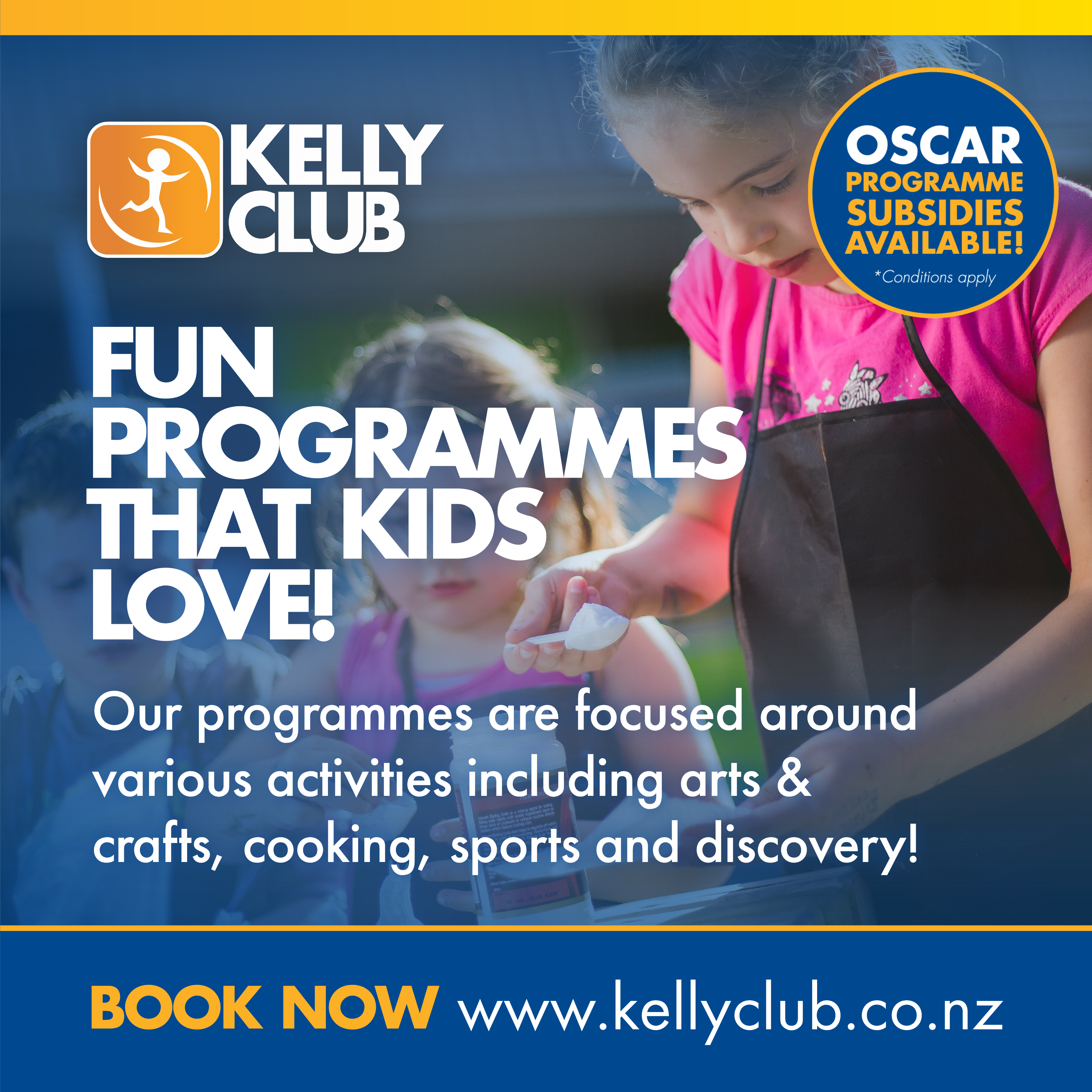 Before and after school care with Kelly Club