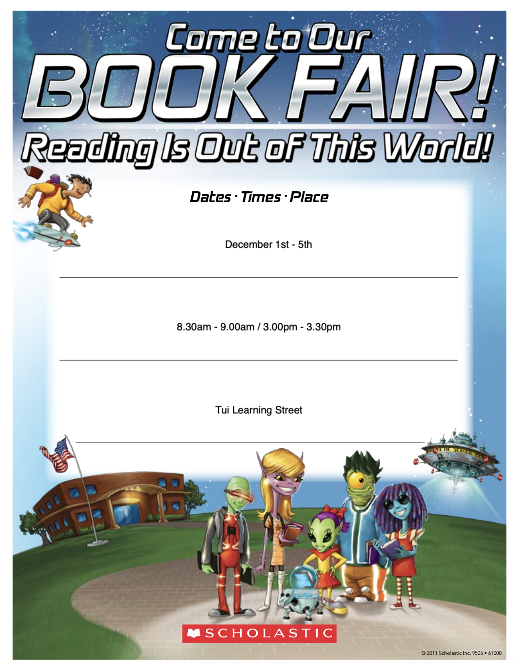 Come to our Book Fair!