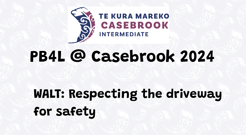REP in the Driveway and Crossing — Casebrook Intermediate School - Te ...
