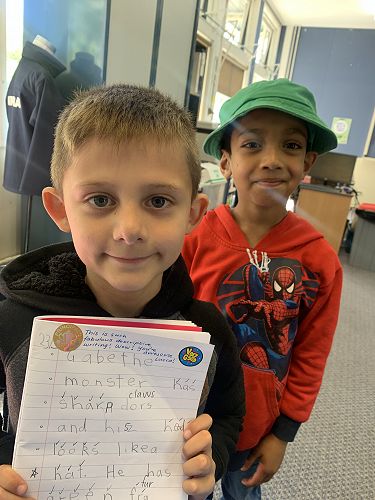 The best part of my day when superstar learners come to visit ⭐️