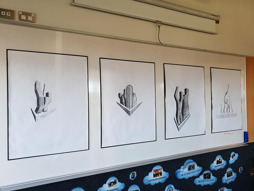 IB Art Exhibition - James Burchell