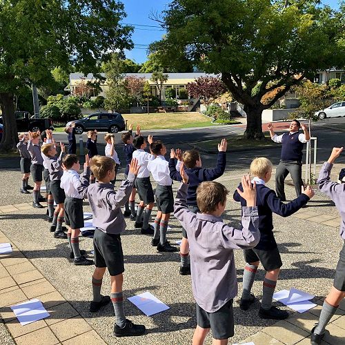 Year 7 Haka Practice