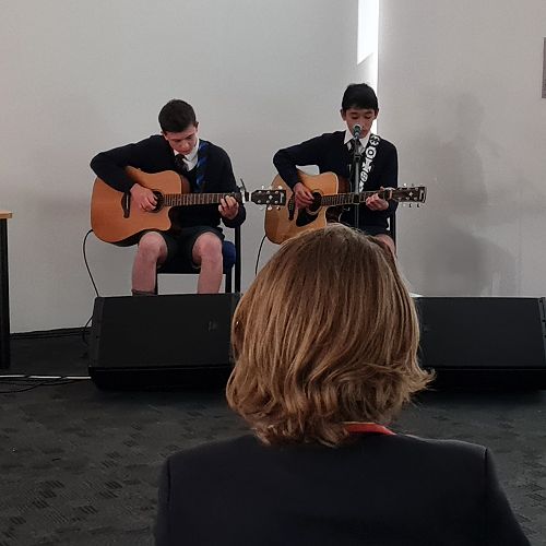 Messages of Aroha -- John McGlashan College outreach arts community project