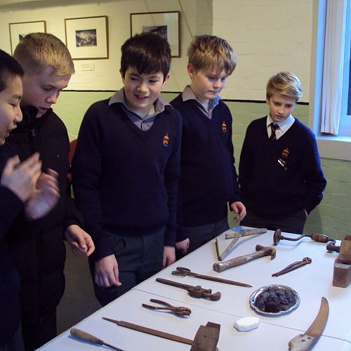 The tools and resources used at the turn of last century.