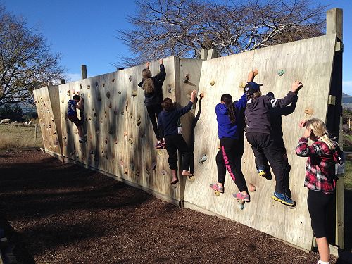 Climbing wall skills