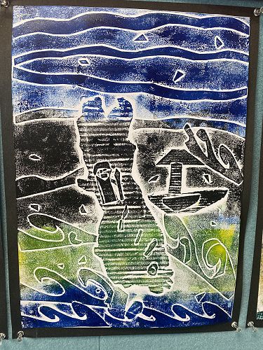 Room 10-Oil Ink Prints