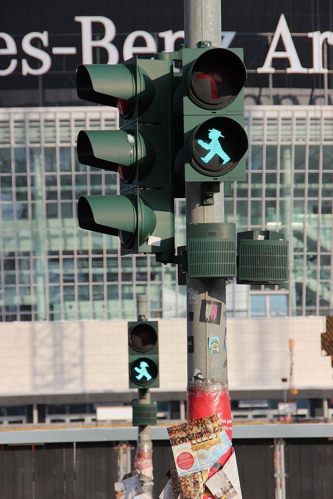 Eastern German traffic lights.&nbsp;