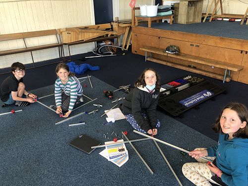 Learning how to use the parts