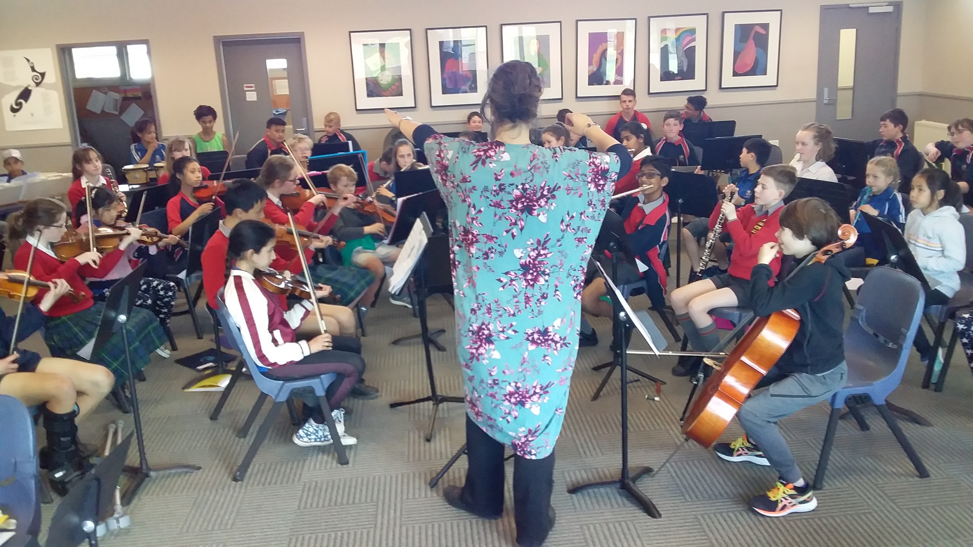 Kaikorai Primary and Balmacewen Orchestra Workshop