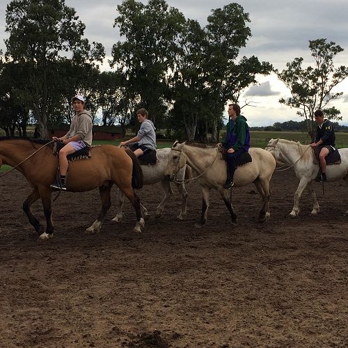 Horse riding at Estancia