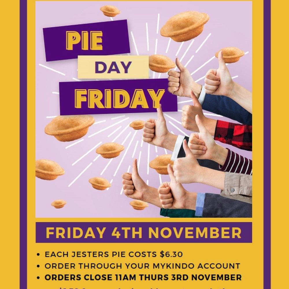 Friday Pie Day Fundraiser!