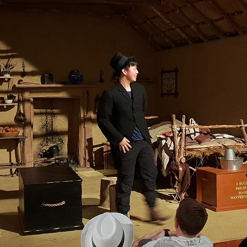 Year 10 Arts Week - Drama at Toitū Early Settlers Museum&nbsp;