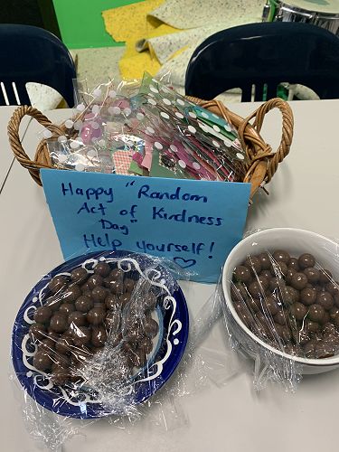 Teachers enjoyed RAOK day! 
