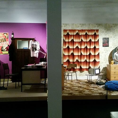 Level 3 Drama Devising at Toitu in the Dunedin Slice of Life Exhibition