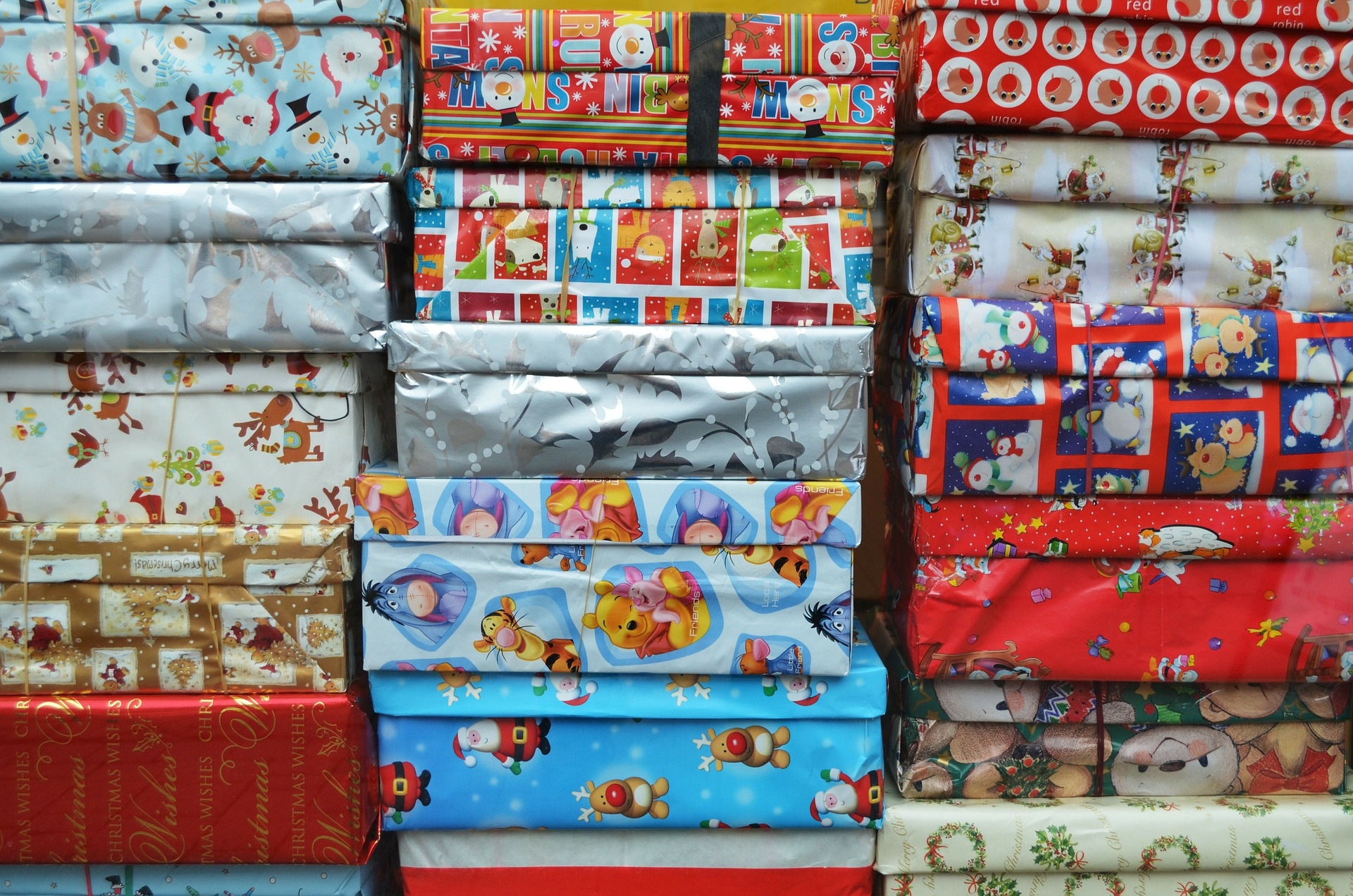 Needed - Old Wrapping paper, plastic bags etc.