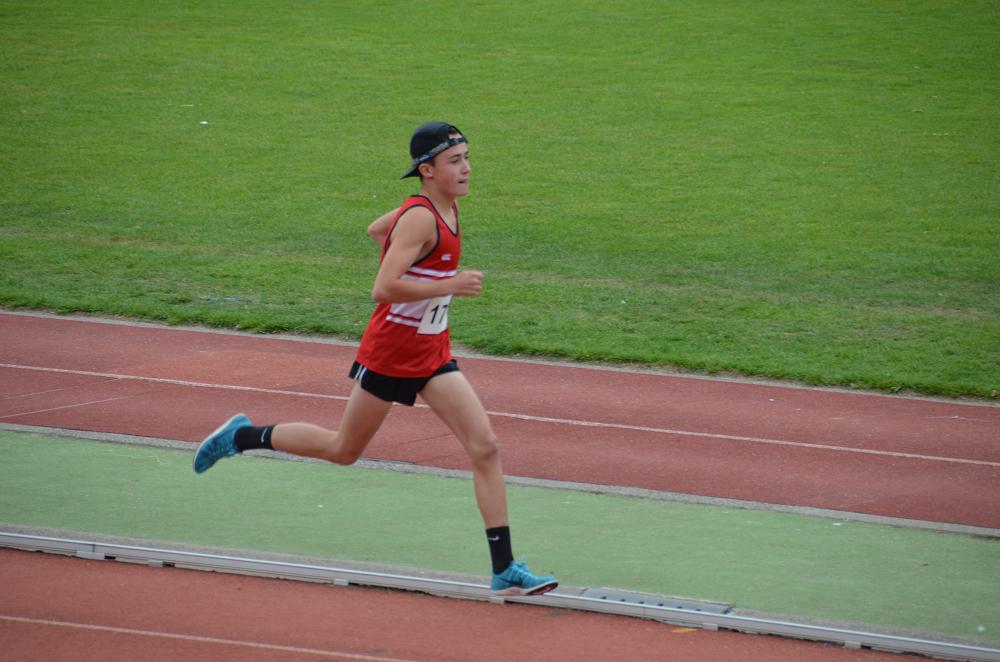 Oliver Chignell, winner of the Senior Athletic Cup and Mile Cup, 2015