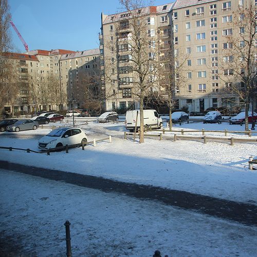 Winter in Berlin.&nbsp;