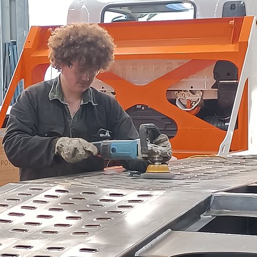 On the tools... Oakland Young at TL McLean