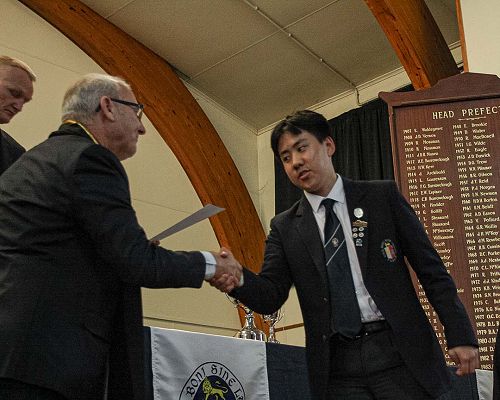 Scholarships for Tertiary Study Presentations at Senior Prizegiving 2020